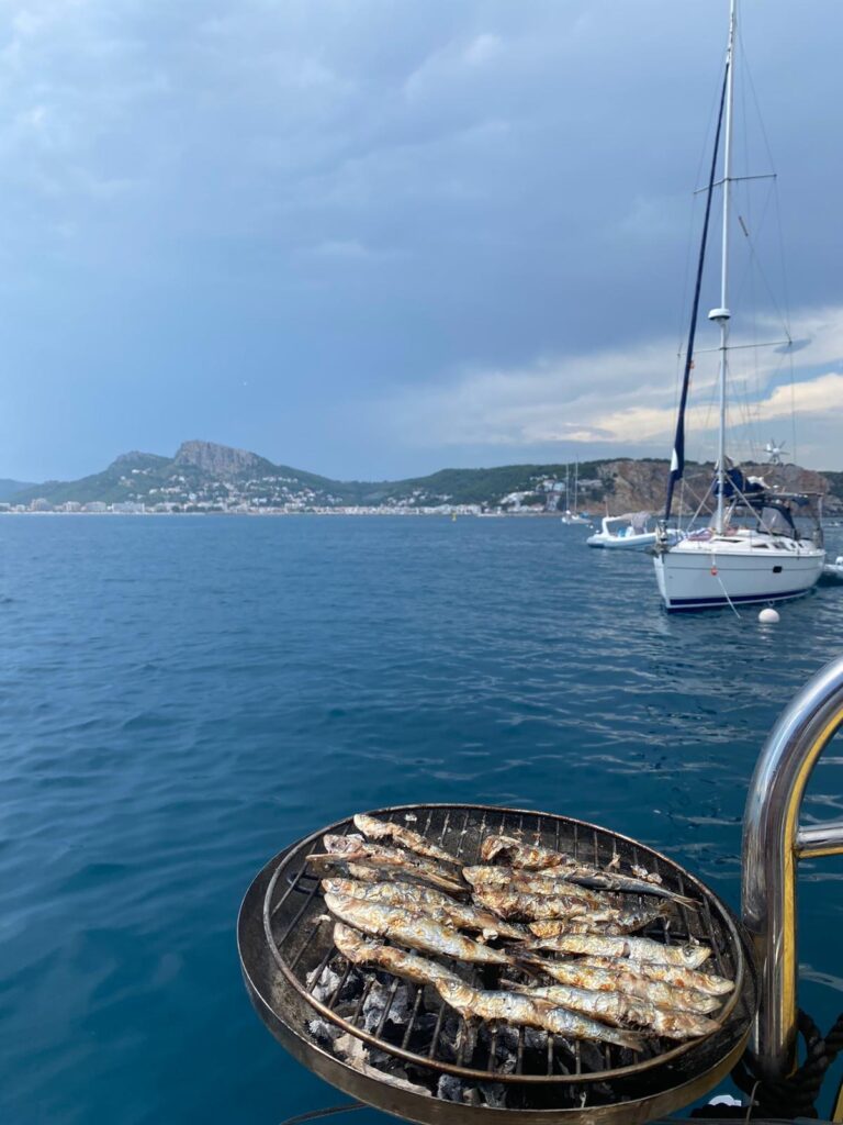 Barbacoa en las Islas Medes