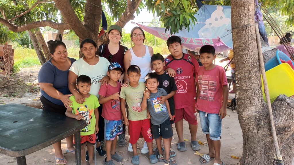 Algunos de los niños que precisaron atención domiciliaria