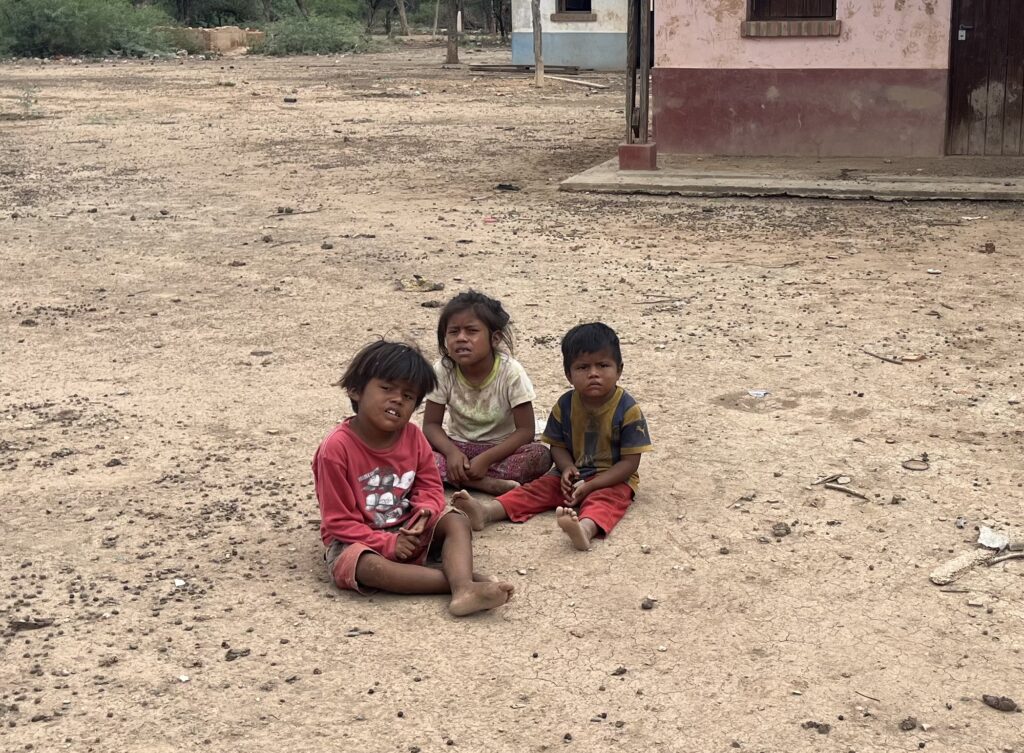 Algunos de los niños atendidos por el equipo de Alto la Sierra