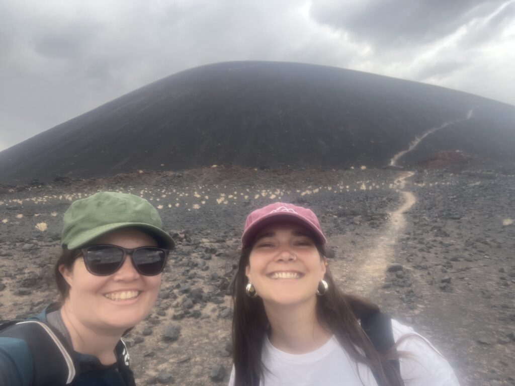 Expedición al volcán Antofagasta con Julieta