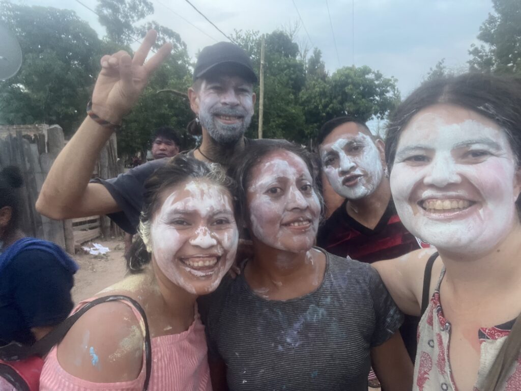 Cierre del pin pin en Yacuy con Nahuel, Pepe, Azu e Imelda