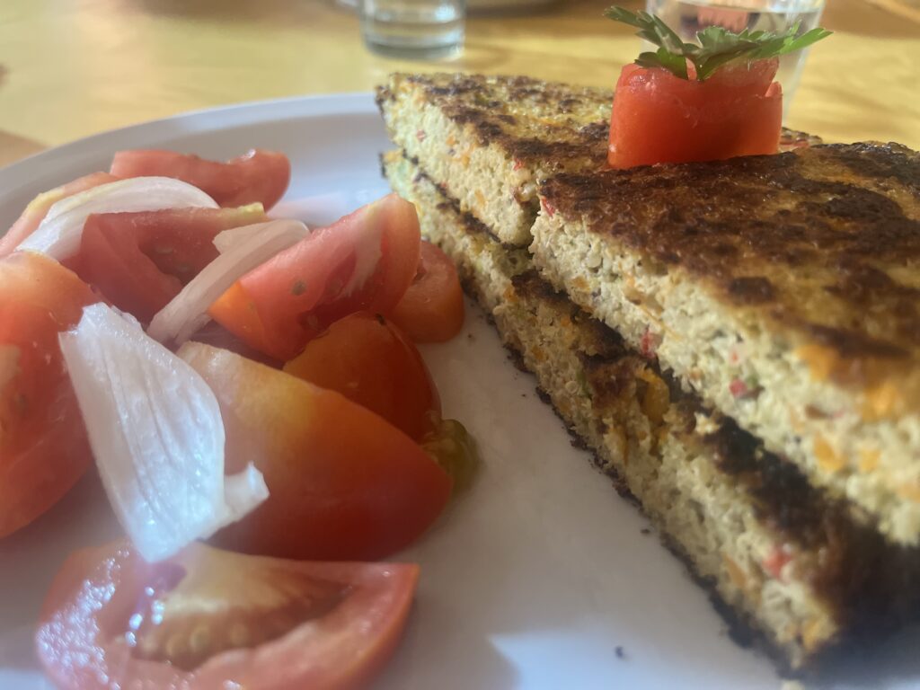 Tortilla de quinoa en Antofalla