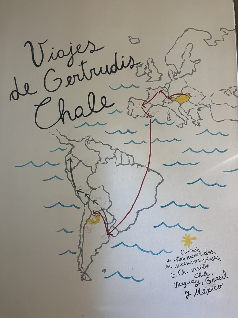 Los viajes de Gertrudis Chalé en el museo de Bellas Artes de Salta