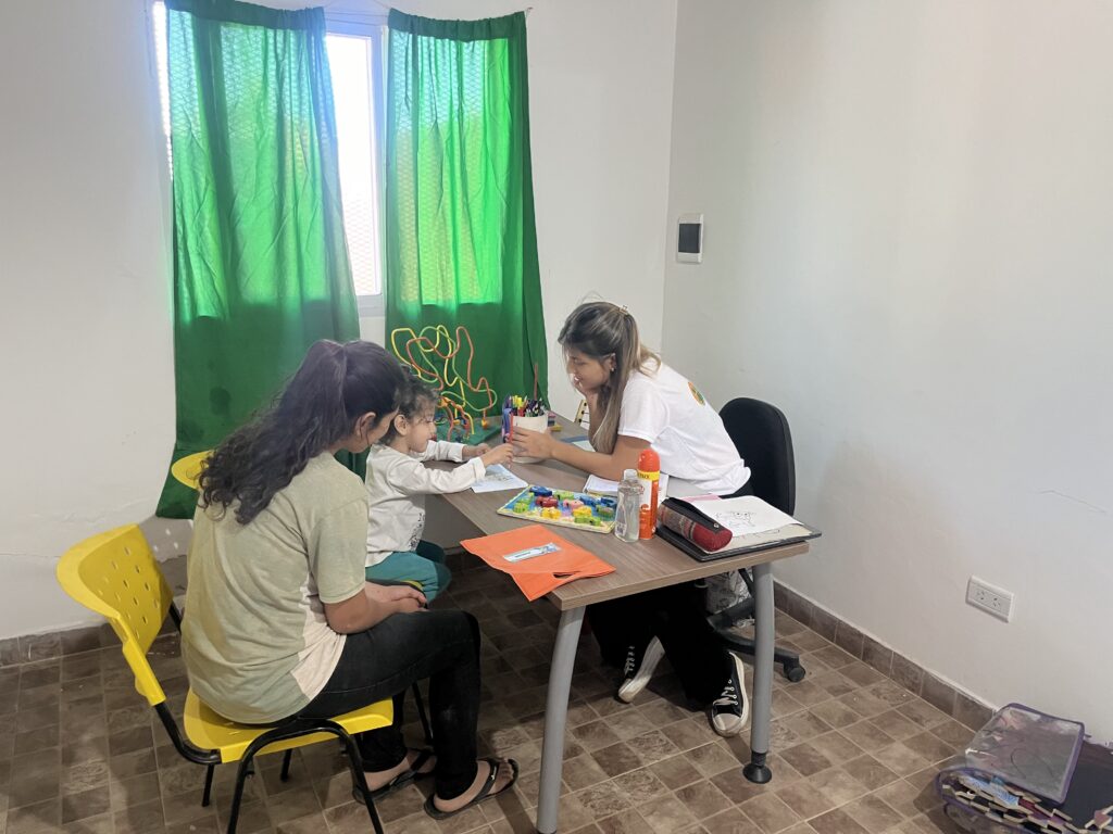 Ceci en el gabinete de psicopedagogía de Santa Victoria