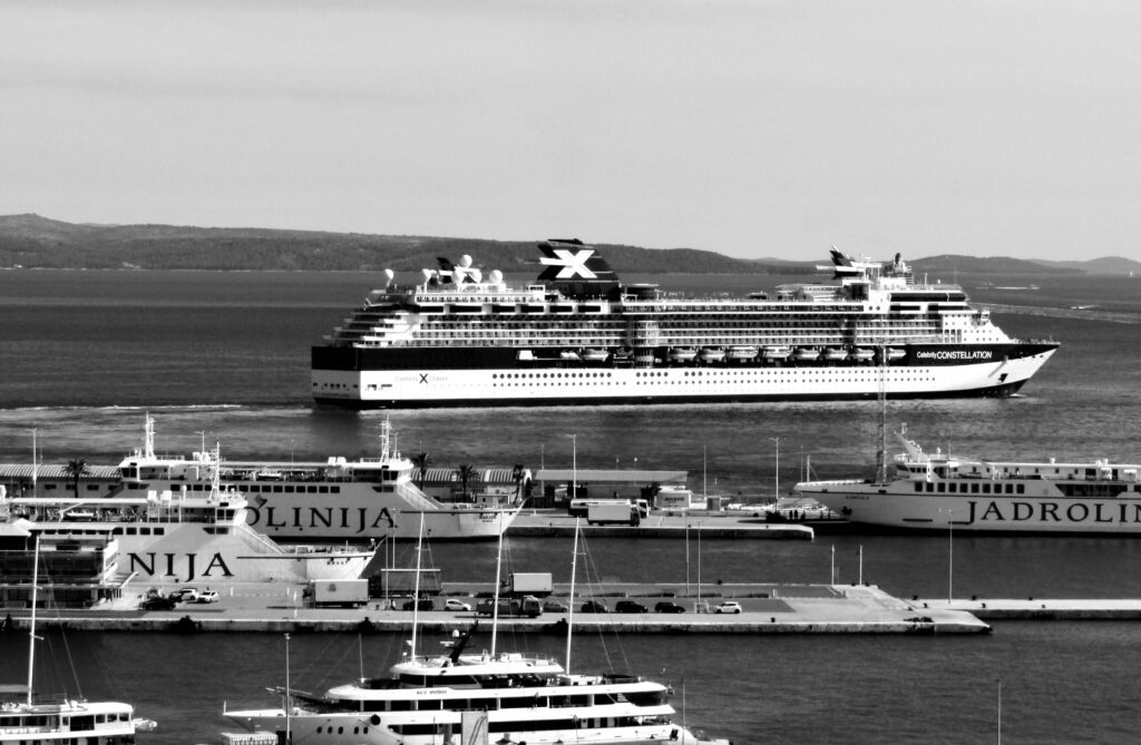 Cruceros en Split durante mi viaje de Belgrado a Zagreb