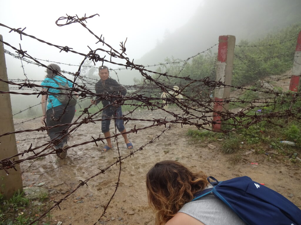 Frontera china cercana a Lung Cu