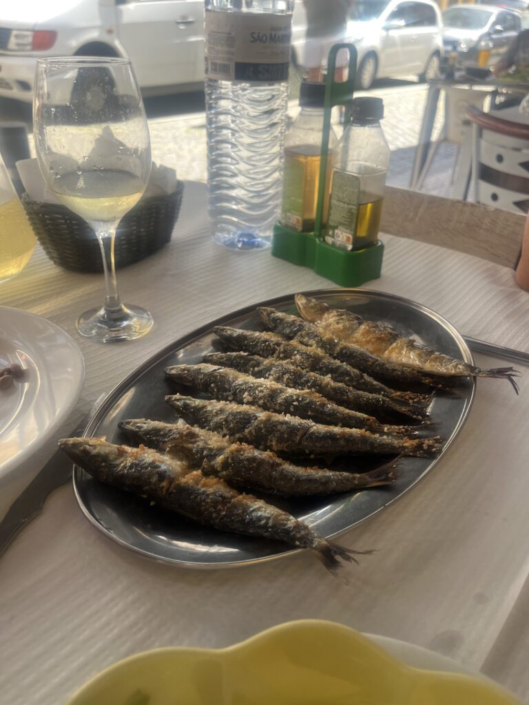 Sardinas en la Afurada