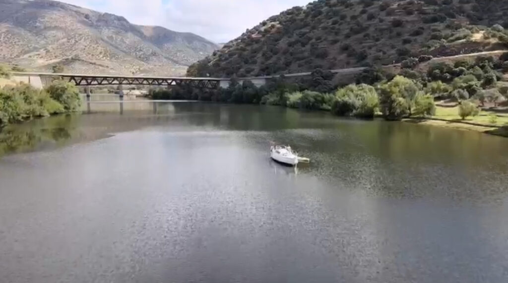 Zona navegable del Río Águeda en la Fregeneda