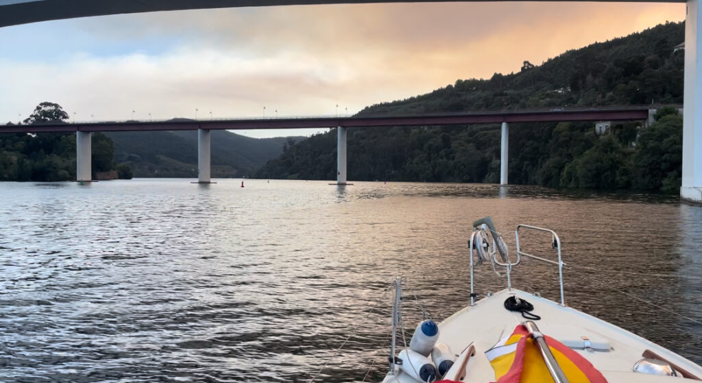 Incendio forestal en los márgenes del Río