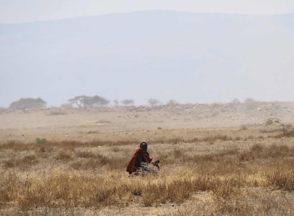 Guerrero masái en Tanzania