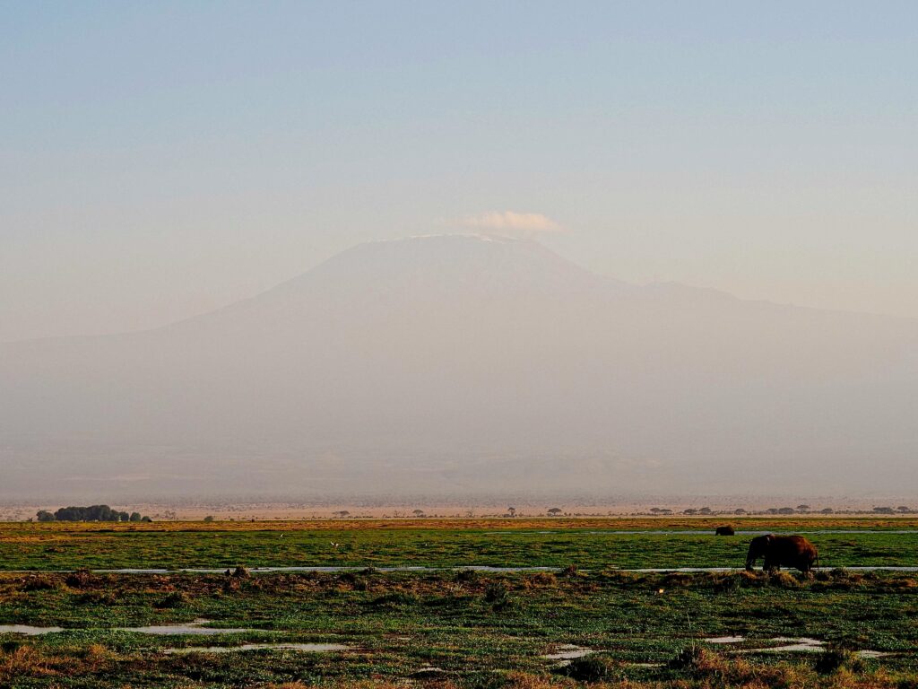 Monte Kilimanjaro desde Amboseli