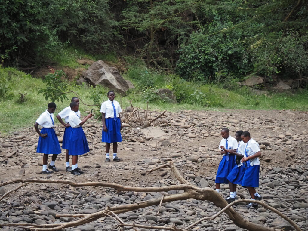 Escolares en Nakuru