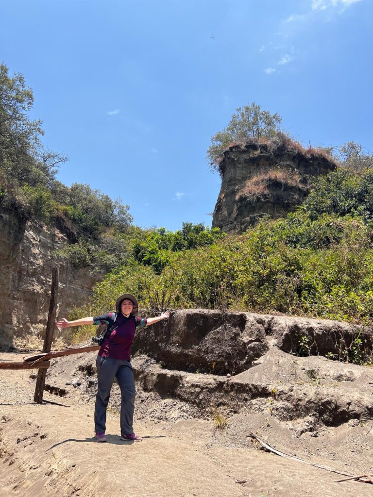 La roca del Rey León en Hell´s Gate