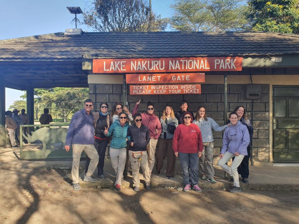 Entrada al parque nacional Nakuru