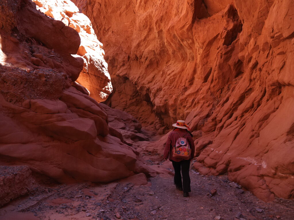Caminando por el cañón de las 13 vueltas