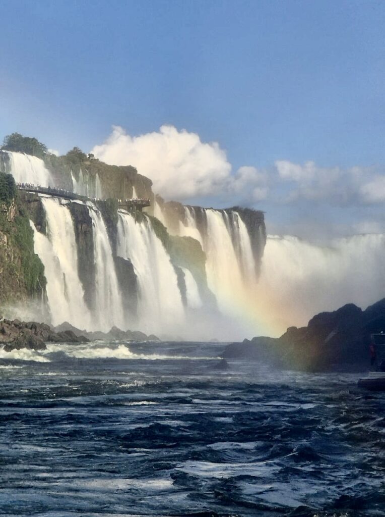 Cataratas de Iguazú desde el agua