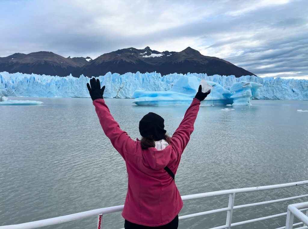 Navegación en el Perito Moreno