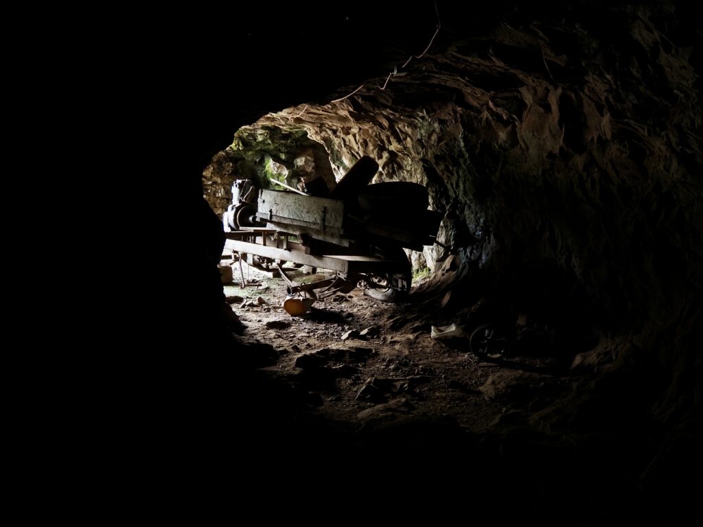 Túneles de las minas de Wanda