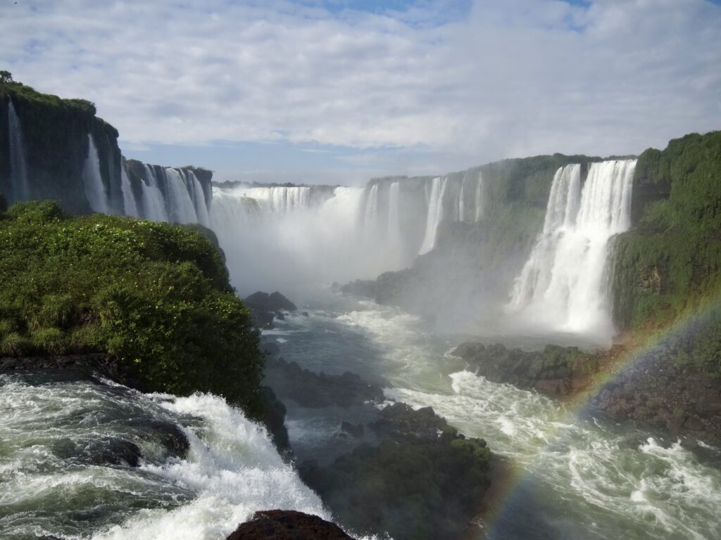 Garganta del diablo desde el lado brasileño