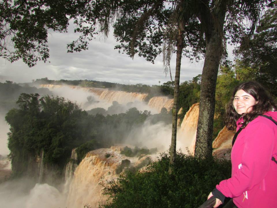 Sendero superior. Lado argentino de las cataratas de Iguazú en 2013