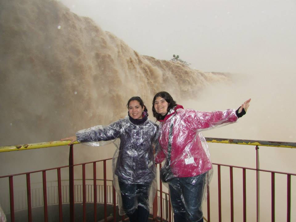 Lado brasileño de las cataratas de Iguazú en 2013