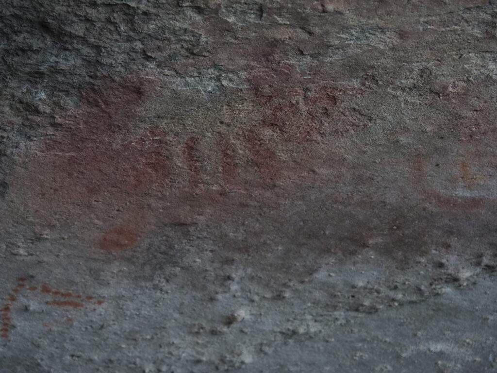 Arte rupestre en Punta Walichu