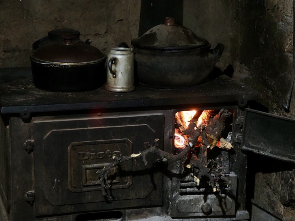 Fogones en la cocina de Hornaditas