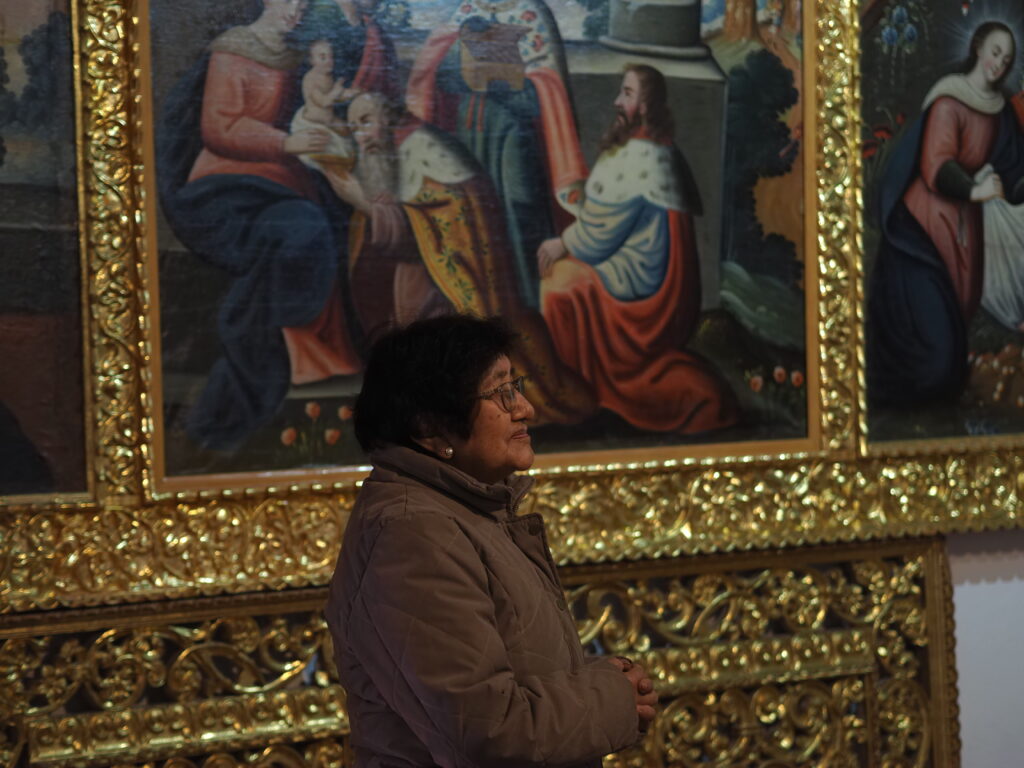 Visitando el museo de Santa Teresa