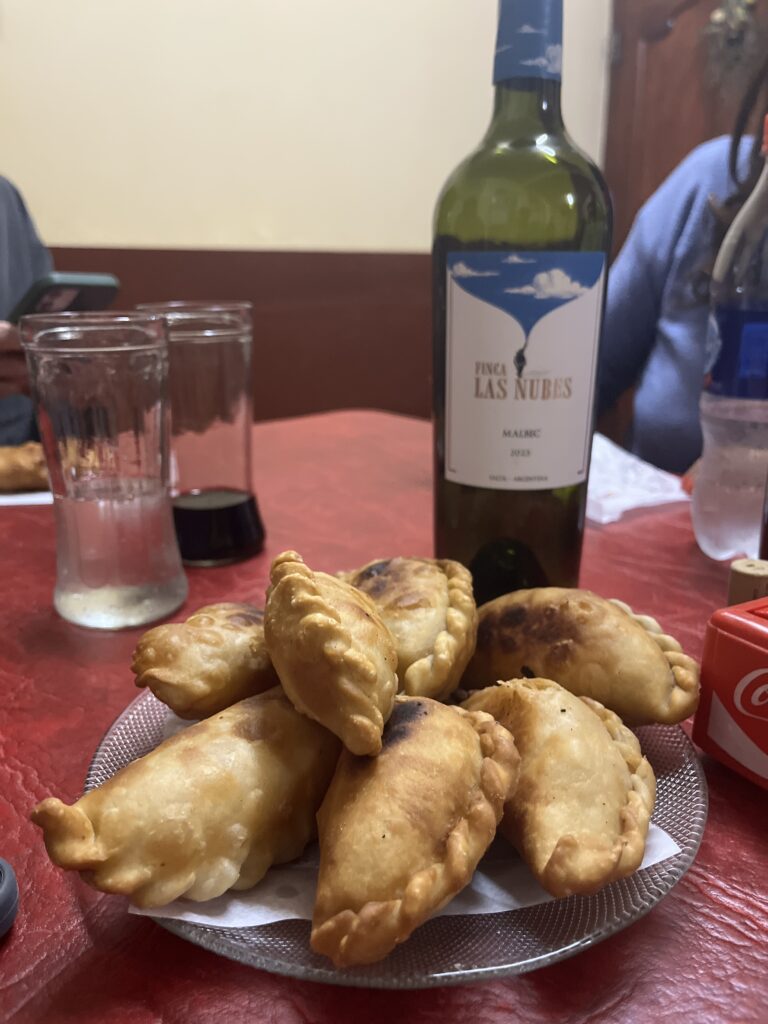 Empanadas del comedor Poroto