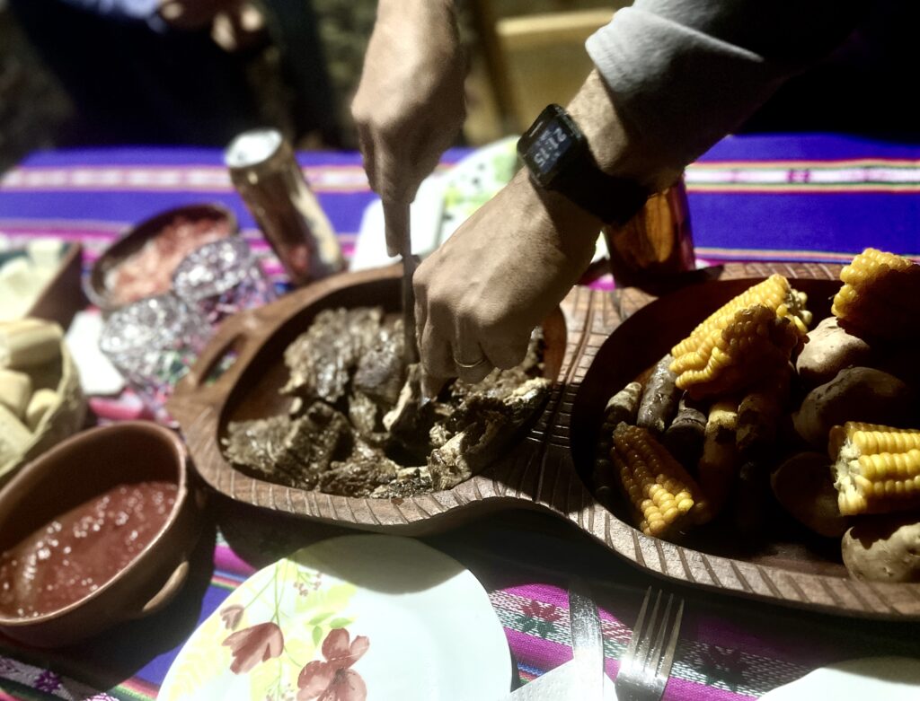 Cena en el Huancar