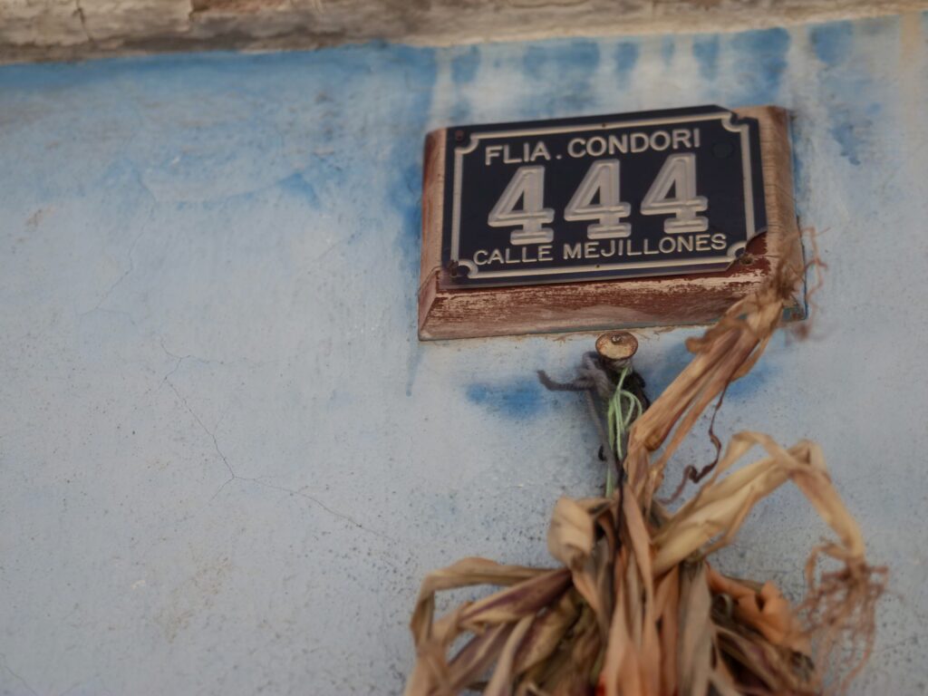 Calle mejillones en Potosí