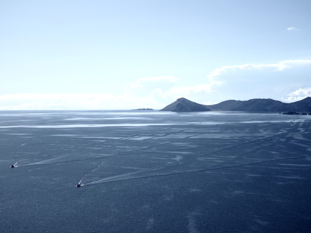 El lago Titicaca