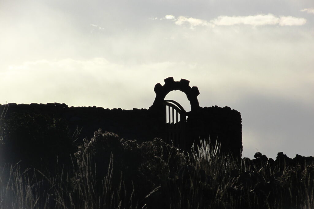 Ruinas del templo a la Pachamama en la isla de Amantani