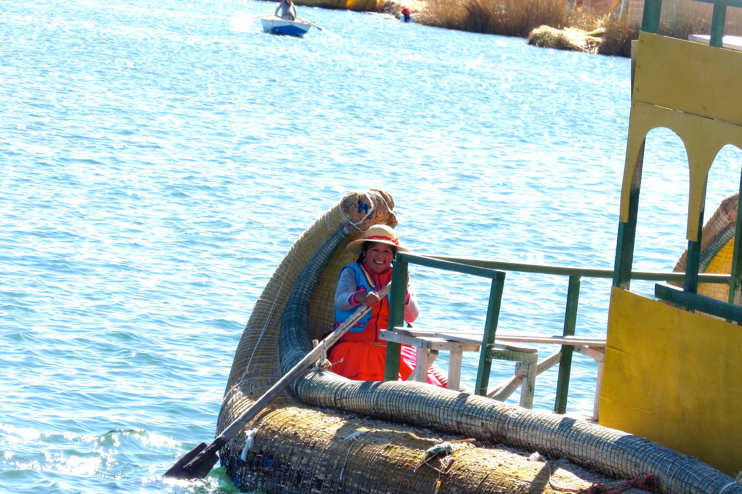 El lago Titicaca