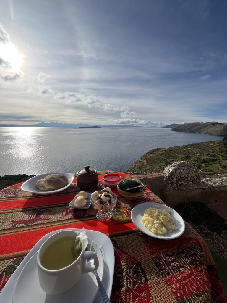 Desayuno en el Ecolodge el Descanso