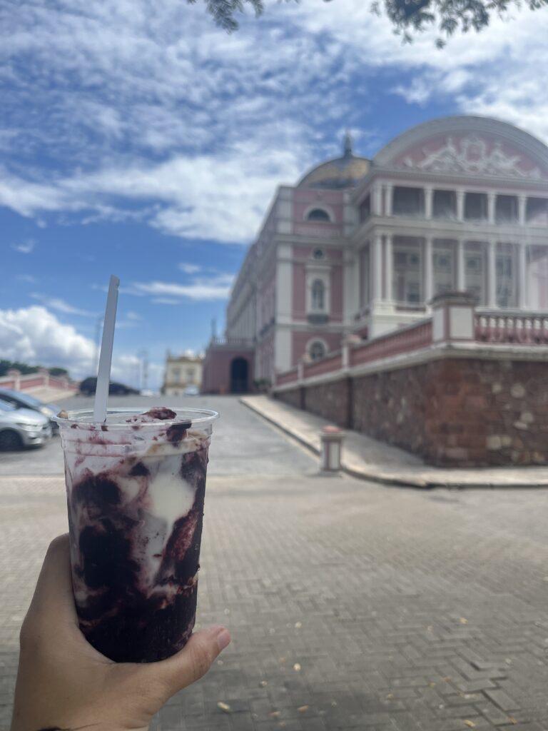 Açai helado
