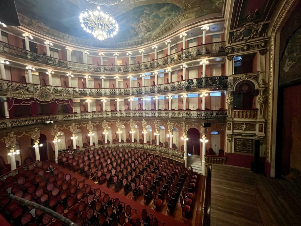 Patio de butacas del Teatro del Amazonas