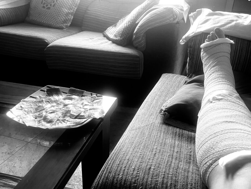 At home