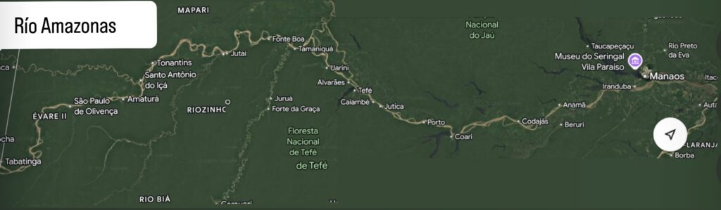 Navegar por el Amazonas