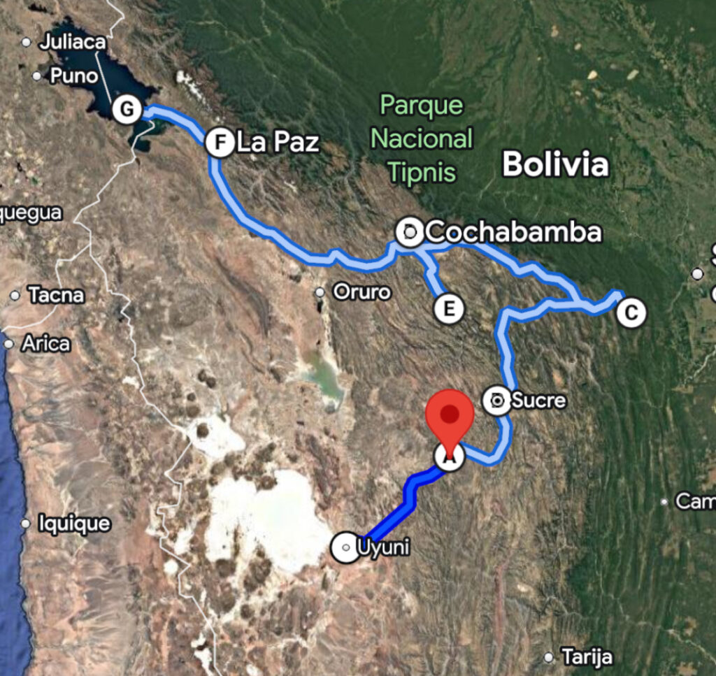 Itinerario por Bolivia en 3 semanas