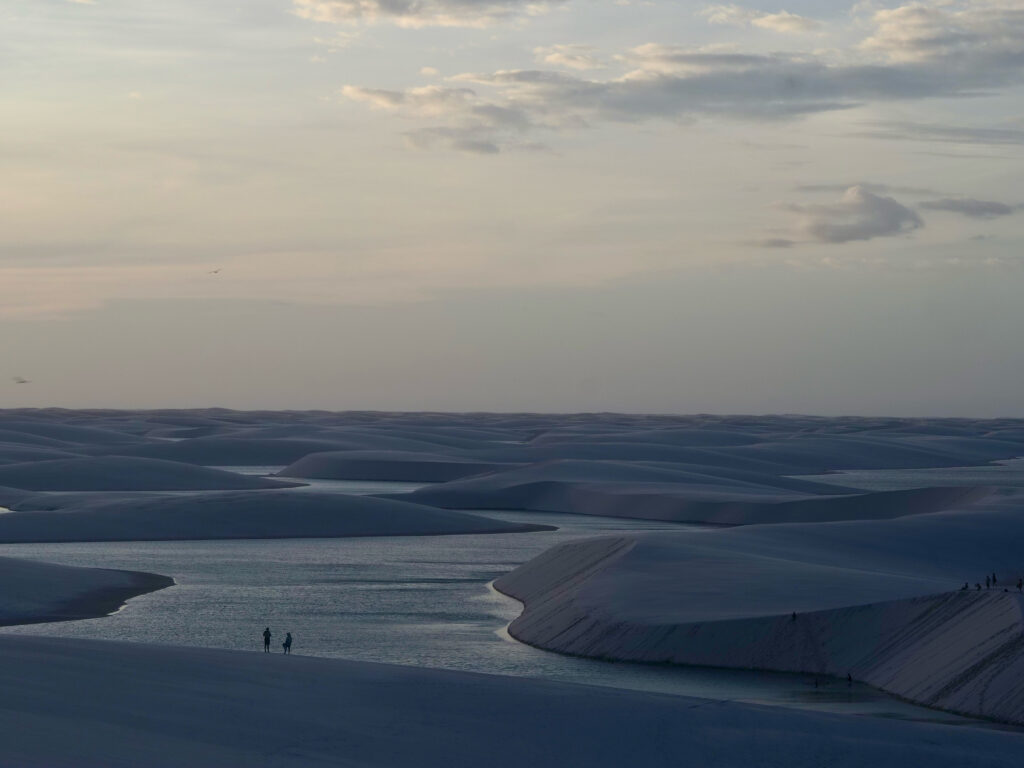 Atardecer en Lençois Maranhenses