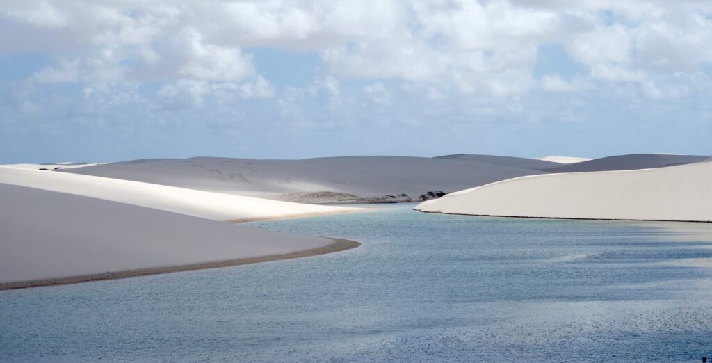 Aguas cristalinas en Lençois Maranhenses