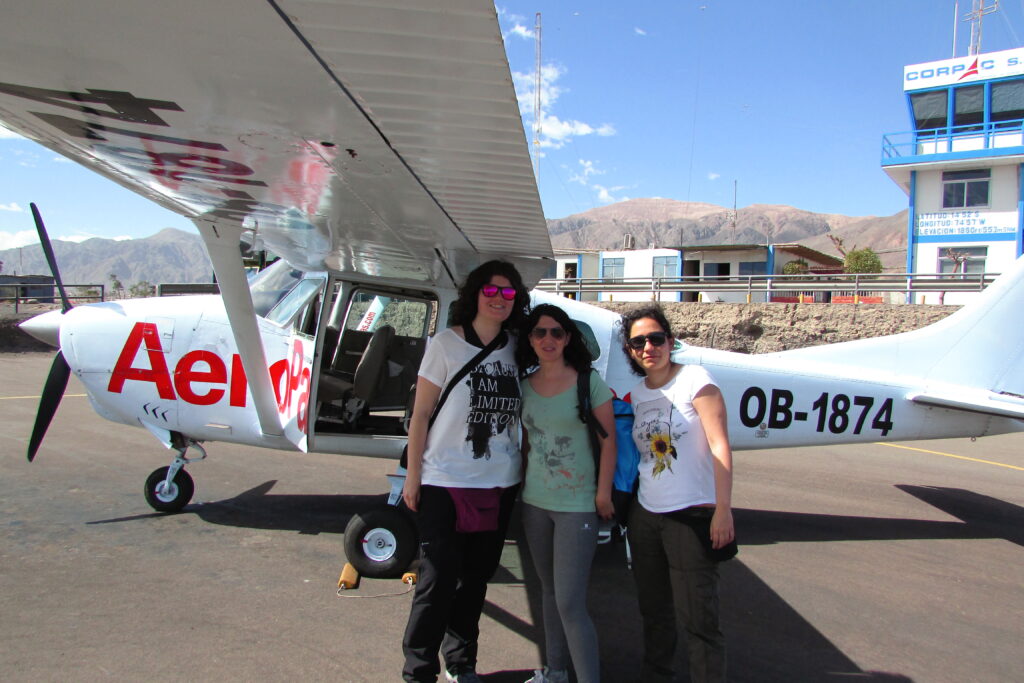 Avioneta para sobrevolar las líneas de Nazca