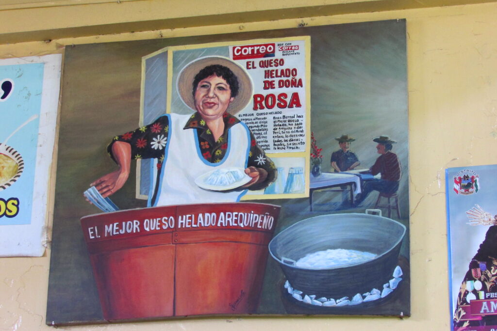 El queso helado de doña Rosa