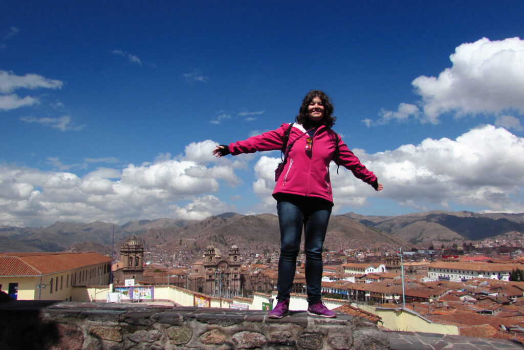 Vistas de Cuzco desde el mirador Waynapata