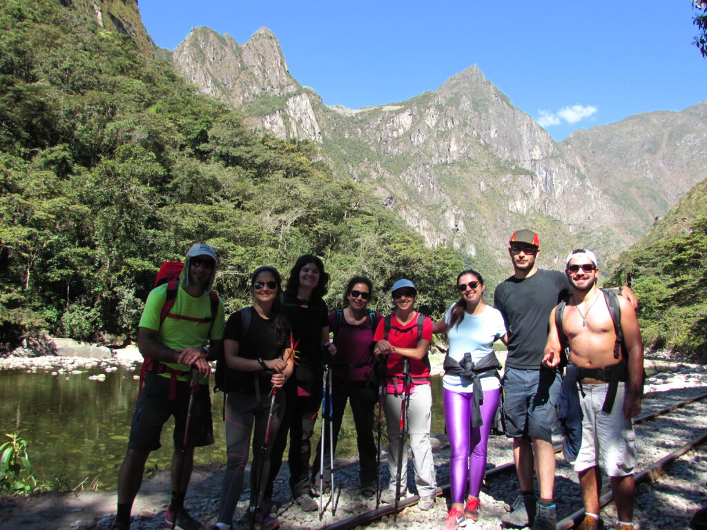De camino a Machupichu