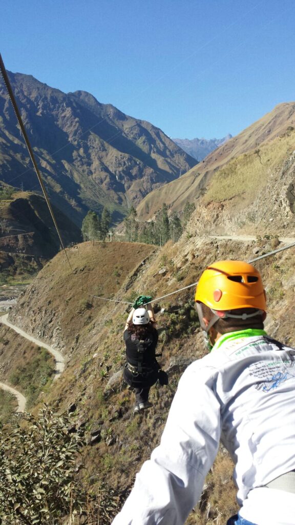 Zip line en Santa Teresa