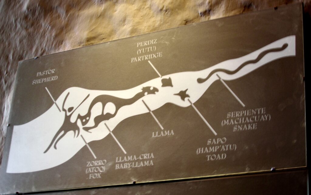 La vía láctea en la astronomía inca