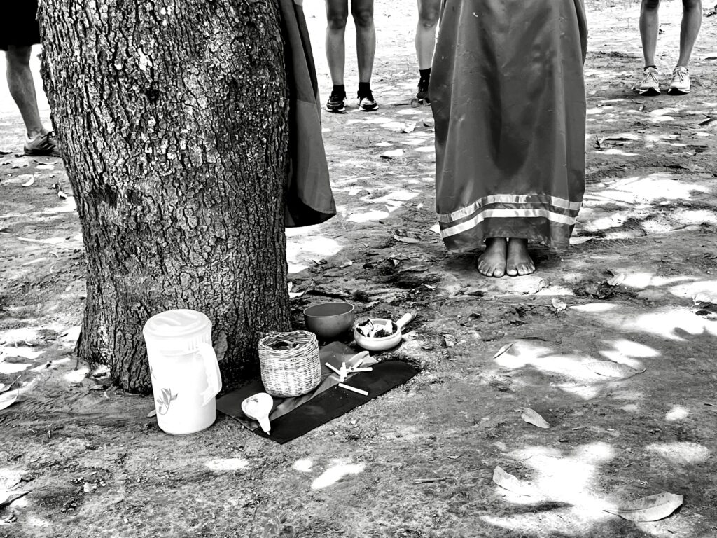 Yerure a la Pachamama en Yariguarenda