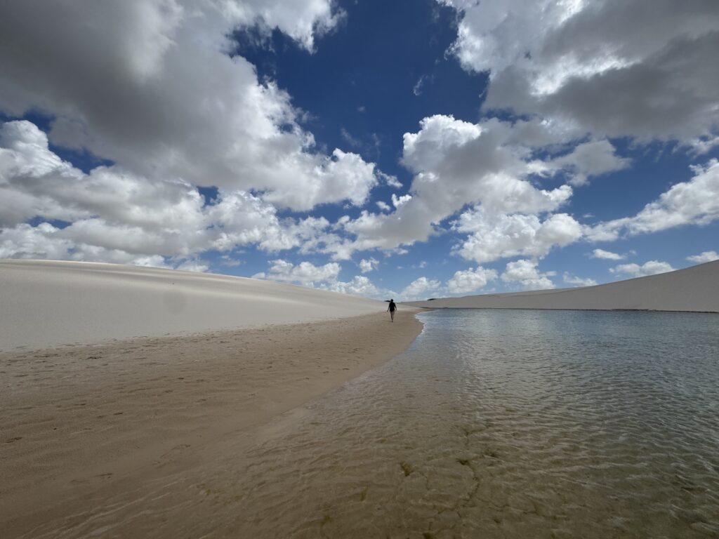 Lagunas entre las dunas